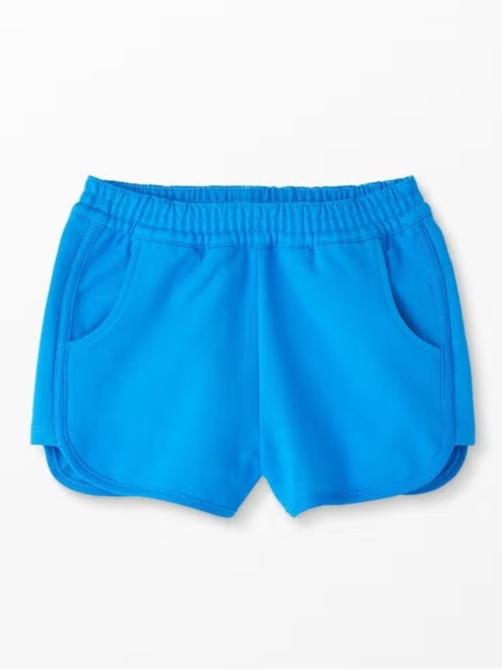 Hanna Andersson French Terry Shorts Equator Blue size 6-7